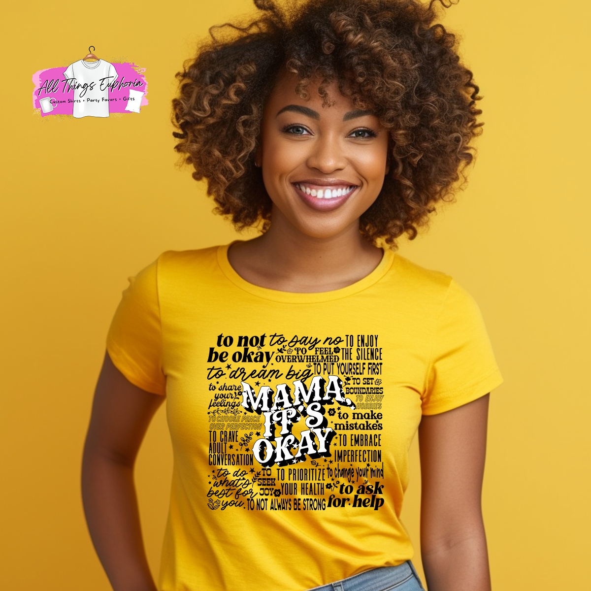 Mama It's Okay T-Shirt