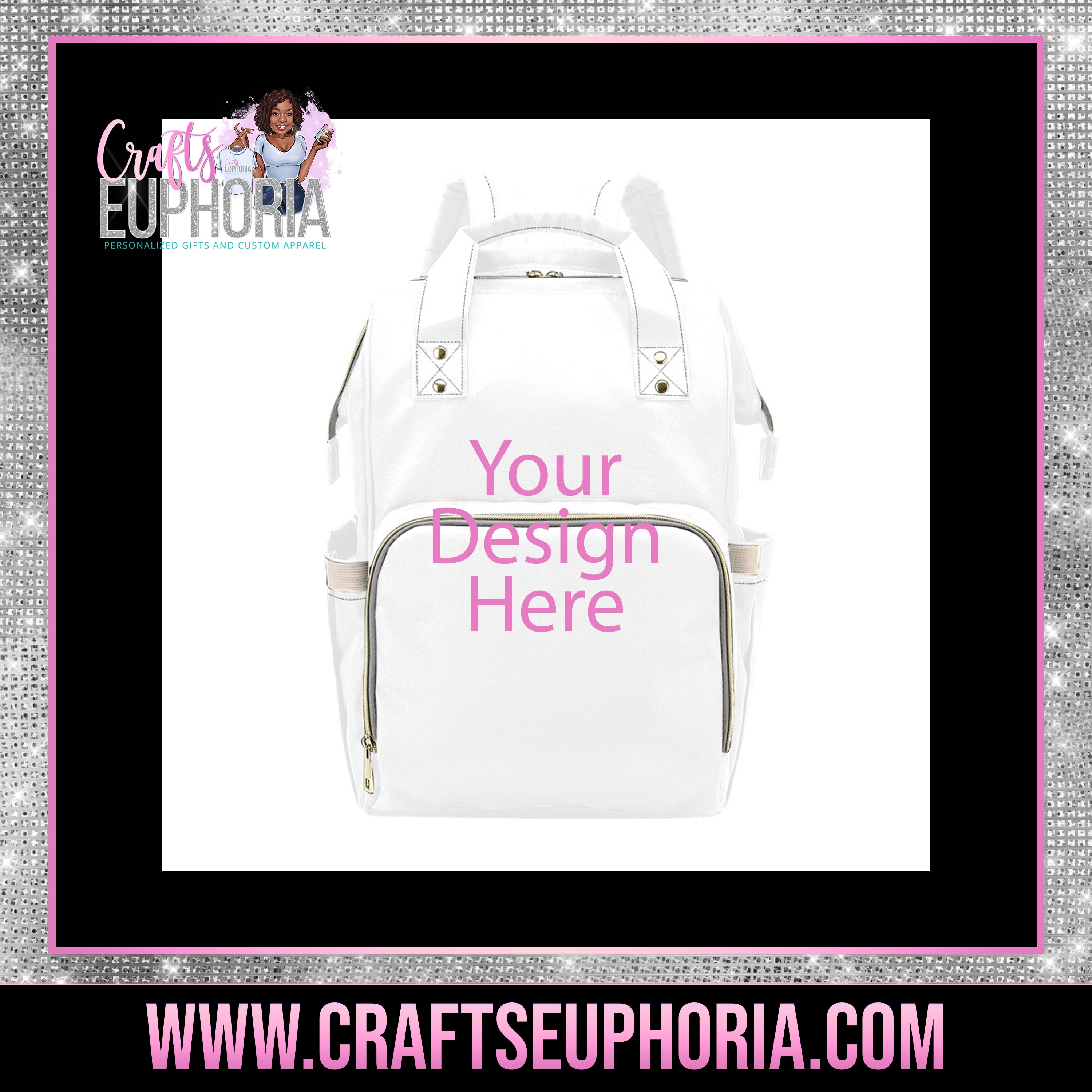 Custom diaper clearance backpack