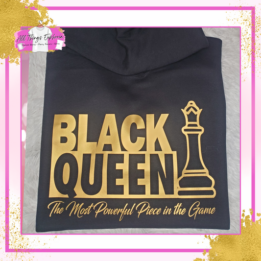 Black Queen Most Powerful Piece Hoodie